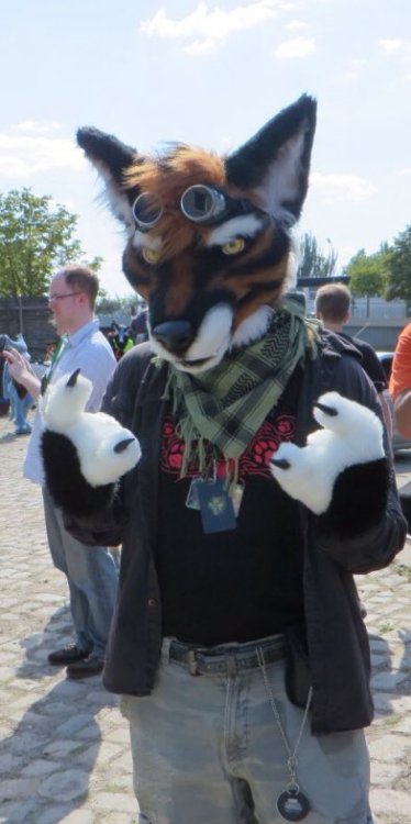 fursuitpursuits:RT @Dog93Devil: Shot from the EF motorfurs...