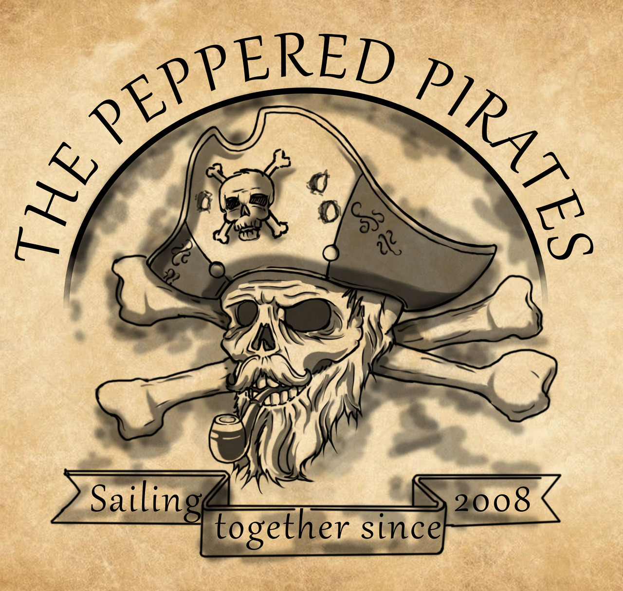 Pirate Crew, Portraits, Peppered Pirates, Piracy