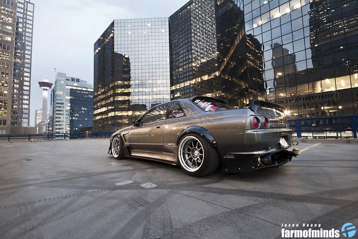 radracerblog: Nissan Skyline R32 Rocket Bunny - RiceCop