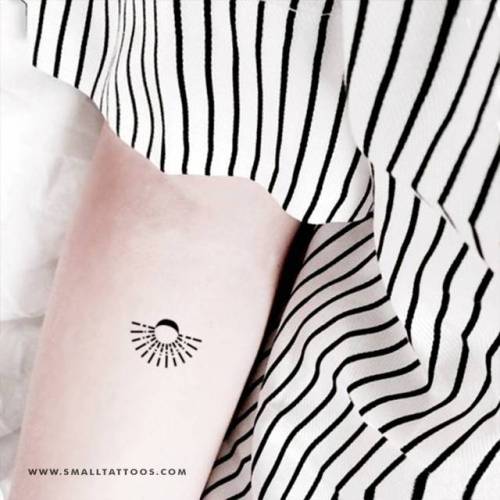 Sun and moon temporary tattoo, get it here ►... temporary