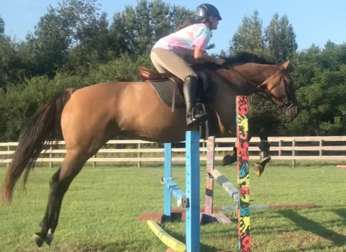 maplewoodsporthorses:Aubri and Regina