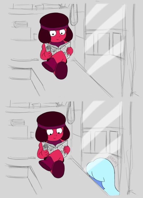 cardinalcrowbar:Meme Sapphire: Another Side, Another Story.