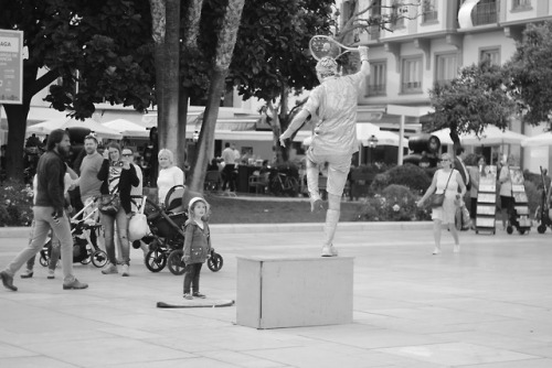 Strike a pose.Malaga, 2017.