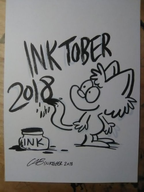 bakertoons:Inktober 2018: Day 1And so it begins!——–Get...