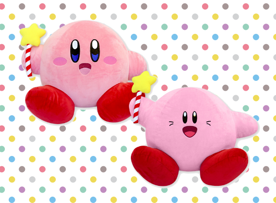 kirby with star rod plush