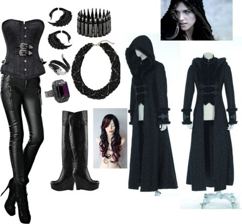 Vanessa's World, The Mortal With The Green Eyes: Raven's Outfits