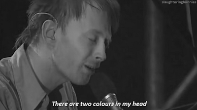 Image result for radiohead gif everything in its right place