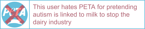 swirlymind:This user also just hates PETA in general but this is...