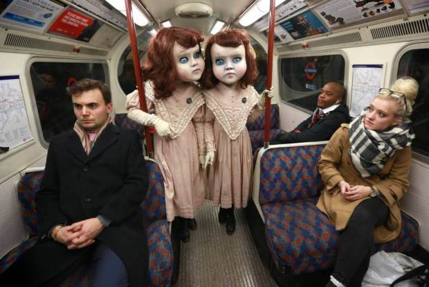 creepy doll twins