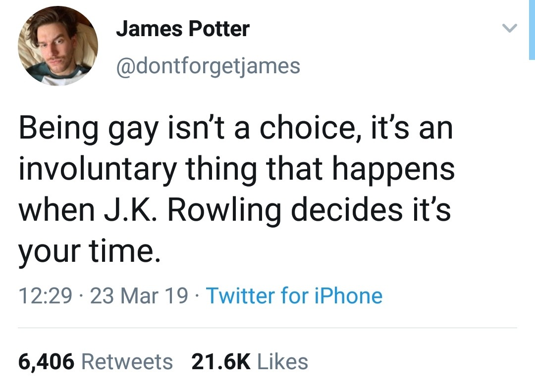 Jk rowling says wizard dumbledore is gay