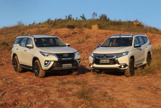 Mitsubishi Pajero Sport x Toyota SW4