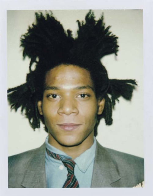 twixnmix:Jean-Michel Basquiat Polaroids by Andy Warhol,1982.