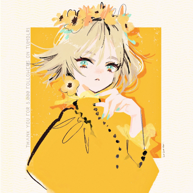 Thank you for 5,000 followers on tumblr!