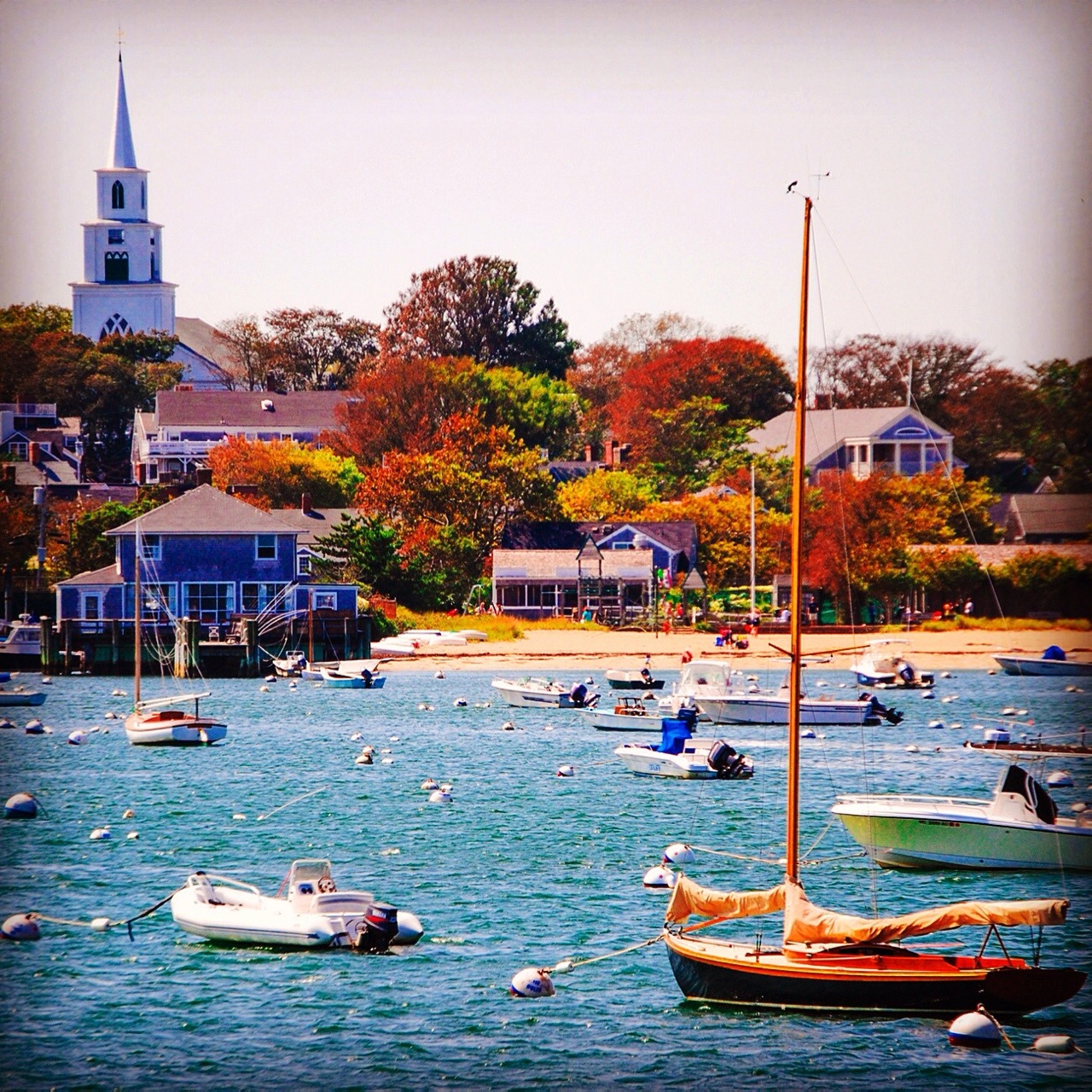 TownPool — Fall on Nantucket