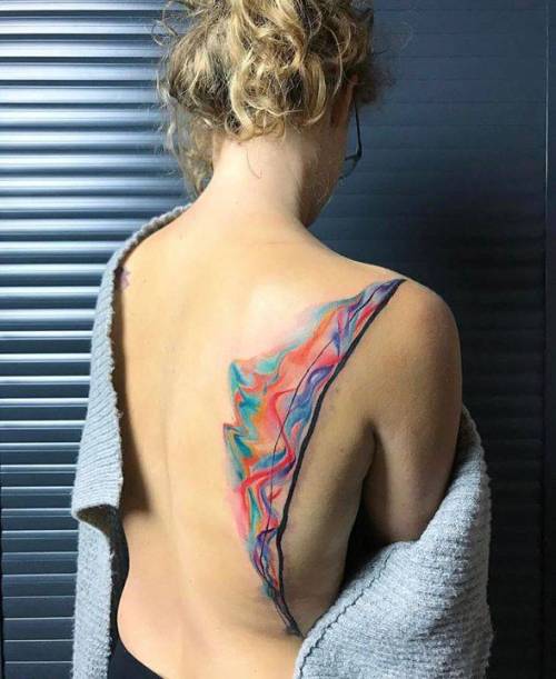 Tattoo Tagged With Abstract Big Back Ondrash Facebook Twitter Inked App Com