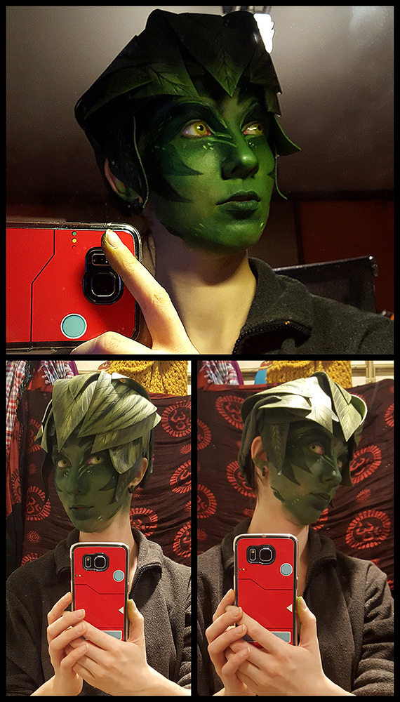 "FIFTY SHADES OF GREEN". Foam wig tutorial by Vega... - Guild Wars 2 Tumblr