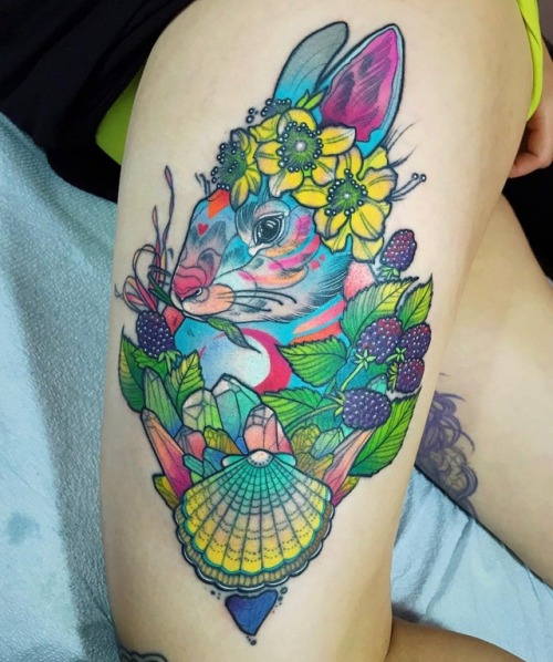 sosuperawesome:Tattoo Artist Katie Shocrylas, on...