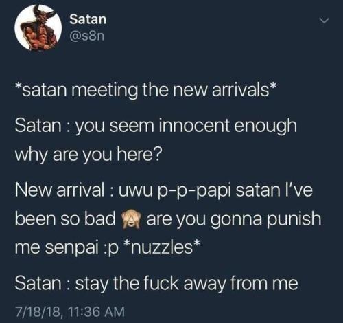 Senpai Satan Tumblr