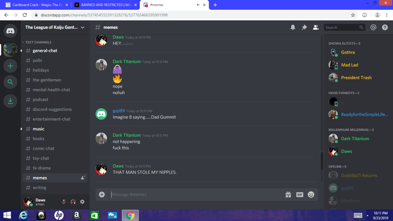 Discord, Minus Context: Photo