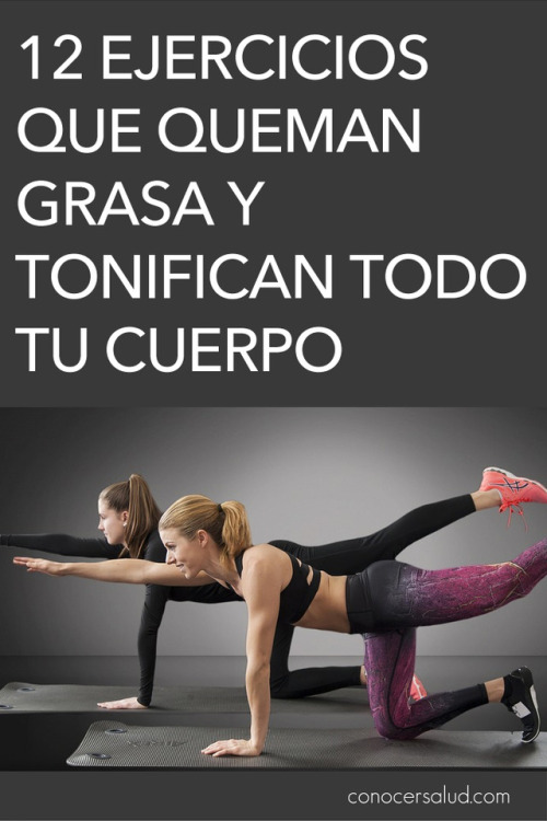 12 Ejercicios que queman grasa y tonifican todo tu cuerpo →...