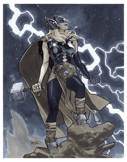 mahmudasrar:Thor - NYCC 2015 Pre-Show CommissionAmazing...