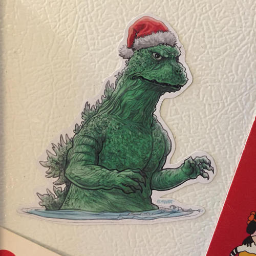 godzilla christmas | Tumblr