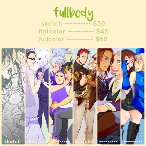 tarunart:Commissions are ~OPEN~!(With updated prices and...