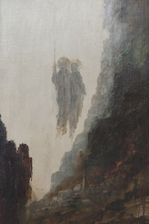 atama-itai:Gustave Moreau The Angels of Sodom 1890