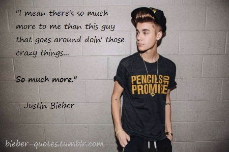 bieber quote on Tumblr