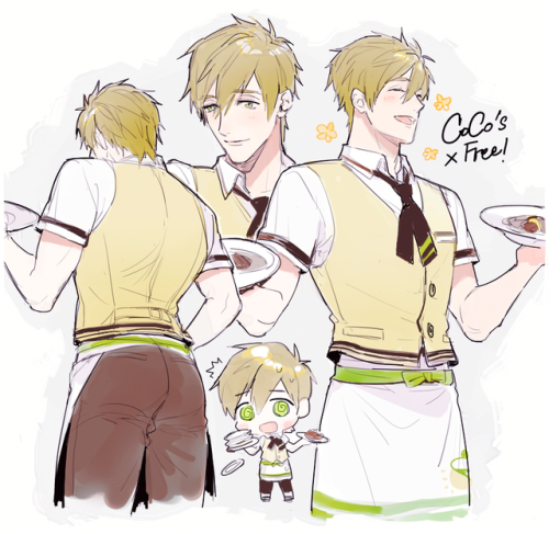 johanndro:cutest waiter in Coco’s restaurant 