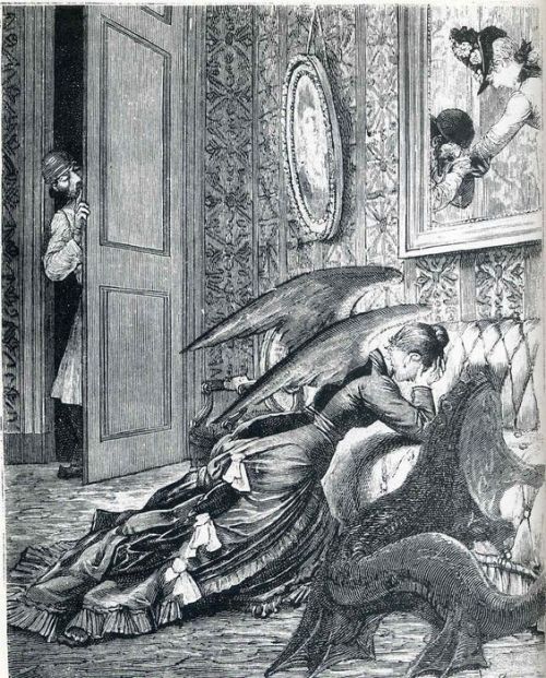 womeninarthistory:Illustration to “A Week of Kindness”, Max...