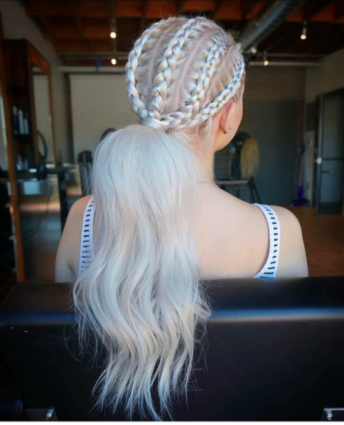 platinum hair on Tumblr