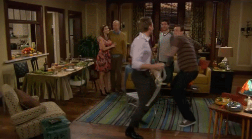 Resultado de imagen de marshall slaps barney gif