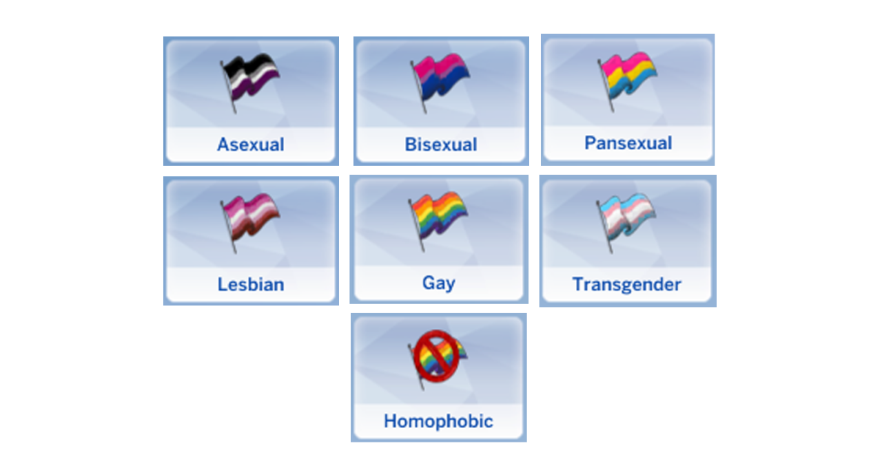 Sims 4 lgbt+ cc