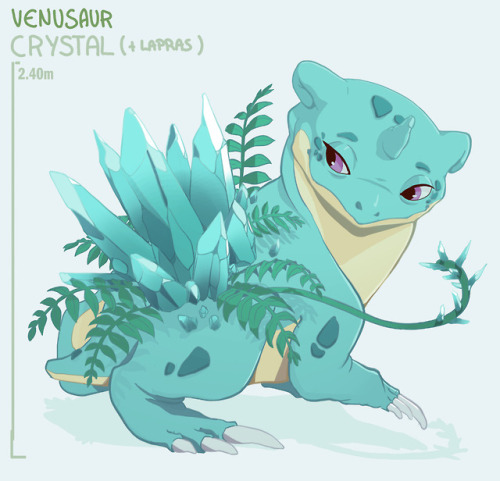 alyzian:If Bulbasaur had a Lapras father… It would be sassy as...