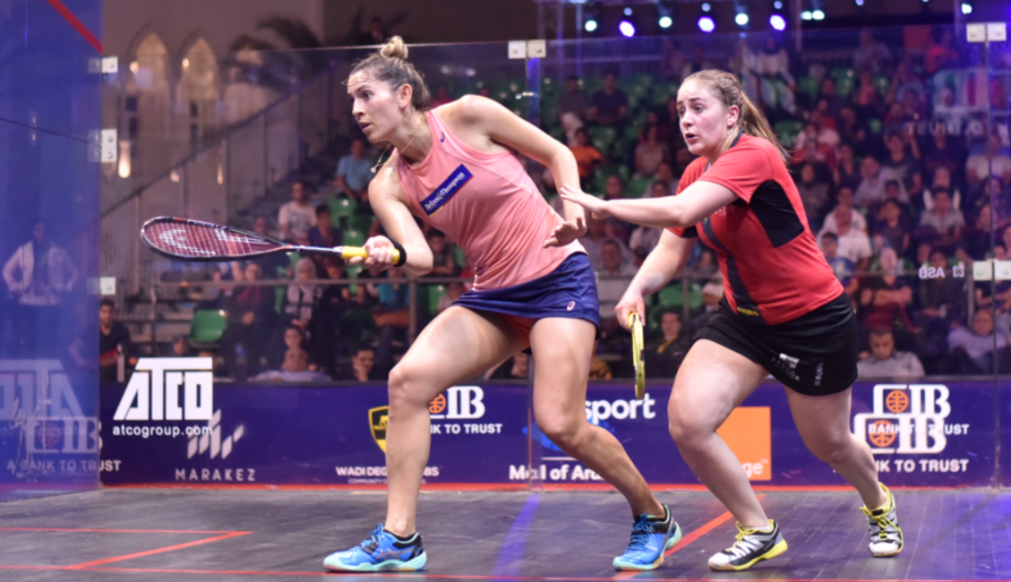 Tesni gets to stay a bit longer on court... - CIB PSA World Tour Finals