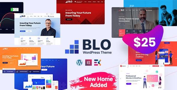 BLO v1.6 - Corporate Business WordPress Theme Nulled