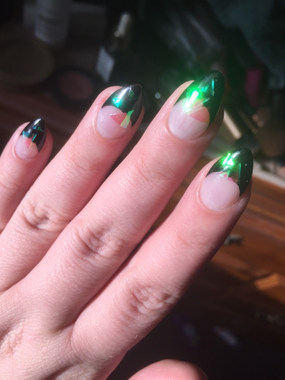 My last set of Halloween nails were subtle but I ...