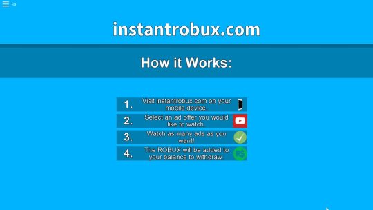Instantrobuxcom Earn Robux From Ads