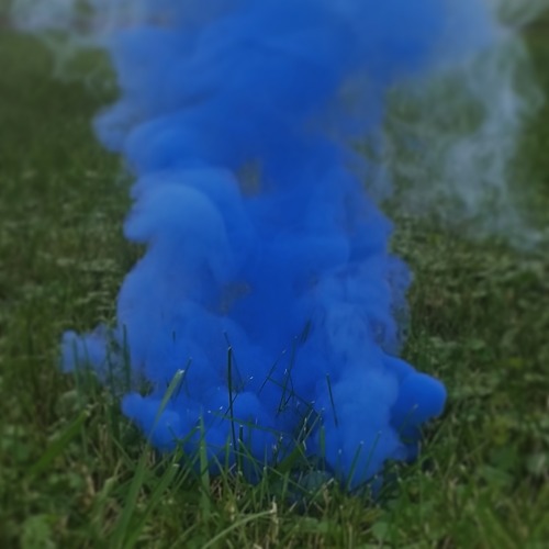 blue smoke bomb | Tumblr
