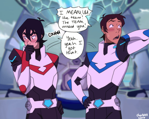 sherbies:i am 110% on board for slow-burning awkward Klance...