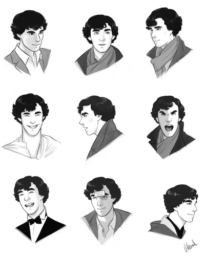 I Love Drawing Happy Sherlock Tumblr