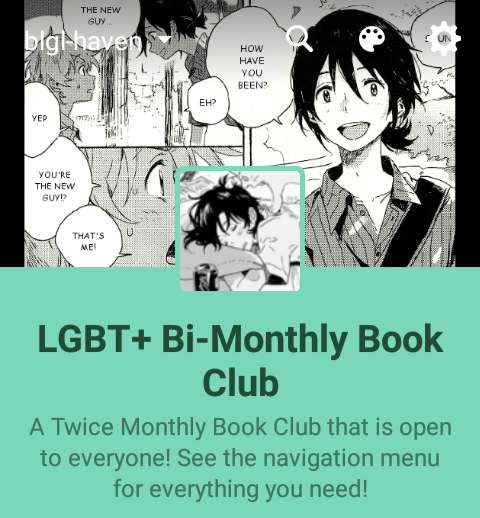 Here’s the early promo for the LGBT+ book club!! :DLittle bits...