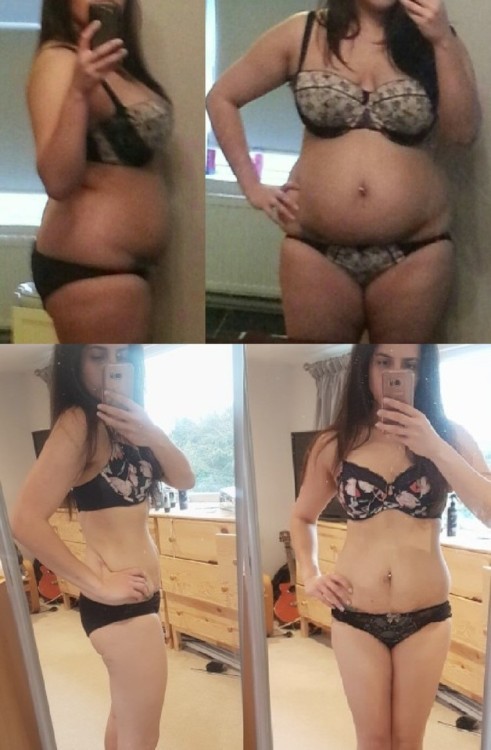 work-like-a-girl:5'6", 215lbs –> 140lbs This was a...