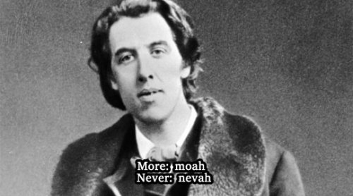 itswilderthanoscar:oscarwetnwilde:Oscar Wilde’s accent and...