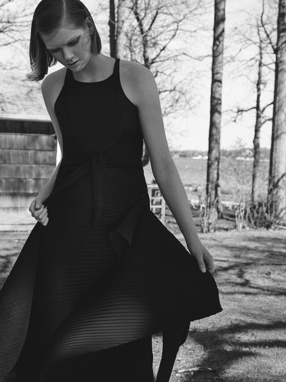 <p>Photo by Hans Neumann for Totokaelo Collection. Shot at the Silver Sands Motel in Greenport, N.Y. </p>