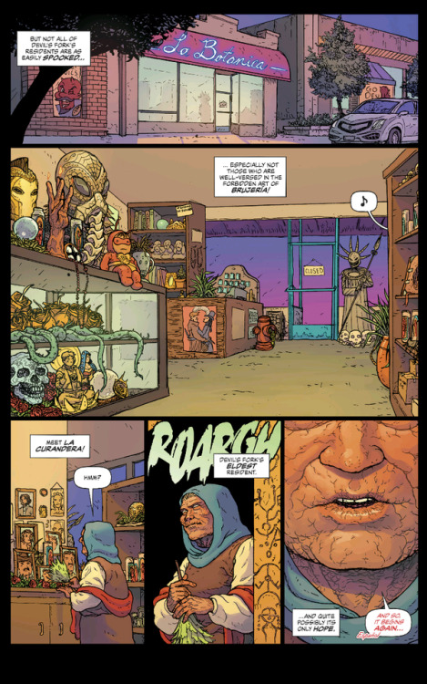 Border Town #1, we get a look into the shop of la Curandera, a...