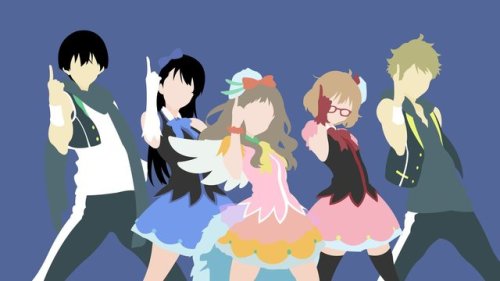 anime minimalist wallpaper