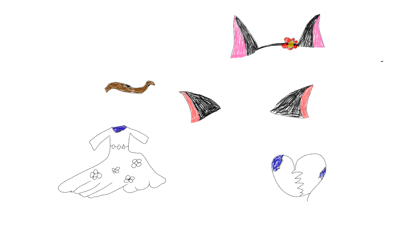 catamation — some sketches of cat ears app:artflow