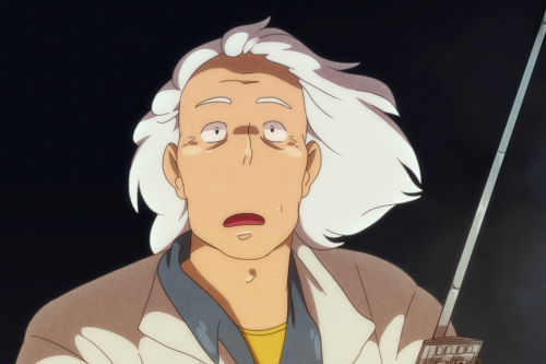 gorillaprutt:Ghibli Back to the Future scene redraw! Happy BTTF...